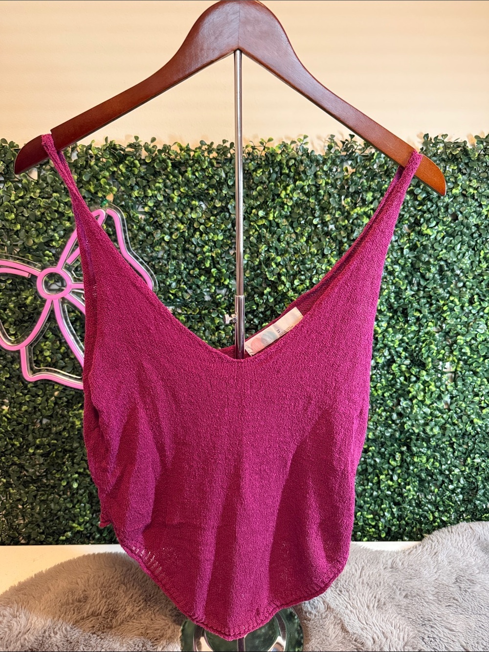 Free People Beach Knit Top